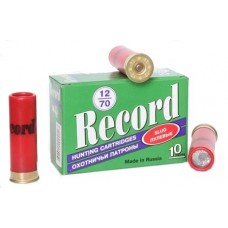 Патрон 12х70 КХЗ Record пуля Стрела 1/10/250