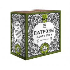 Патрон 16х70 СКМ 00 28  Био Корона