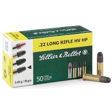 Патрон 22 LR Sellier&Bellot 2,45гр HV HP (50шт)