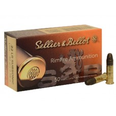 Патрон 22 LR Sellier&Bellot 2,60г Subsonic LRN (50шт)