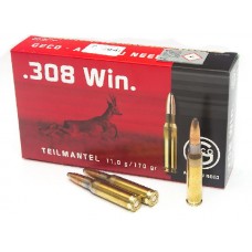 Патрон 308Win Geco 11,0г TM SP 1/20