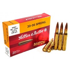 Патрон 30-06Sprg Sellier&Bellot 10,9г HPBT 1/20/400