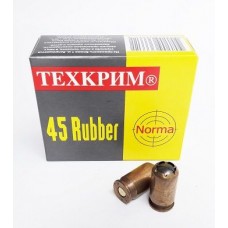 Патрон 45Rubber Техкрим травматический Norma 70Дж 1/20/1080
