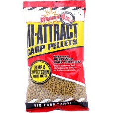 Пеллетс Dynamit Baits Hemp and sweetcorn amino match 4мм 900гр