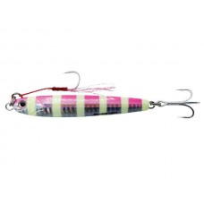 Пилькер Savage Gear 3D Slim Minnow Jig 20гр 7.5см Pink Zebra Glow