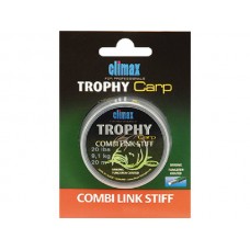Поводочный материал Climax Combi Link Stiff carp friendly 20м 9,1кг 20