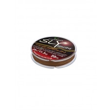 Поводочный материал Gardner sly skin brown 20м 15Ibs