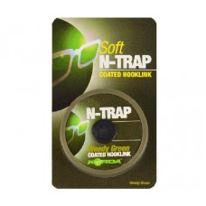 Поводочный материал Korda N Trap soft weedy green 20lbs