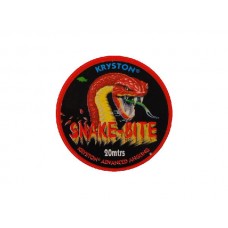 Поводочный материал Kryston Snake-bite green camo coated 20м 15Ibs