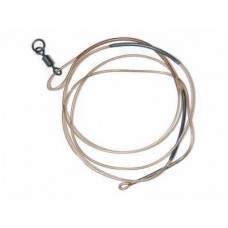 Поводок Korda Safezone Leader Ring Swivel 30lb Weed