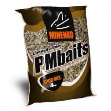 Прикормка MINENKO PMbaits big pack ready to use crushed spod mix natural