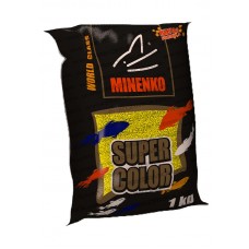 Прикормка MINENKO Super color карп жёлтый 1кг