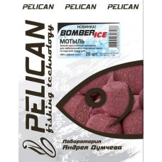 Прикормка Pelican Bomber-ice мотыль