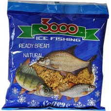 Прикормка Sensas 3000 0,5кг Bream natural зимняя готовая
