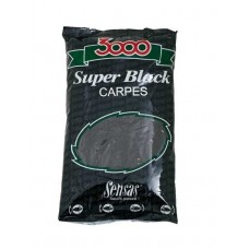 Прикормка Sensas 3000 1кг Super black carp