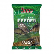 Прикормка Sensas 3000 1кг super feeder lake 1кг