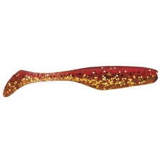 Приманка Bass Assasin виброхвост 4-Sea shad red gold shiner уп 10шт