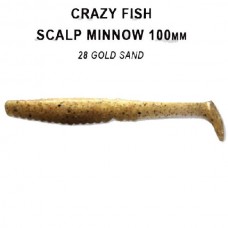 Приманка Crazy Fish Scalp minnow 4" 18-10-28-4