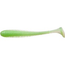 Приманка Keitech виброхвост Swing impact 3" EA11 lime chartreuse glow