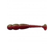 Приманка Reins виброхвост Fat rockvibe shad 4" B20 tomato craw 6шт
