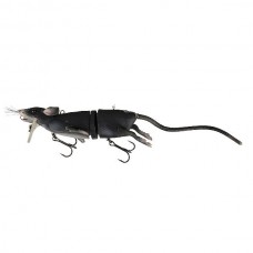 Приманка Savage Gear 3D rad 30см 90гр 02 black мышь