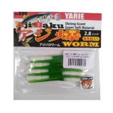 Приманка Yarie №690 Aji Baku Worm 2.8" 34L