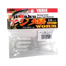 Приманка Yarie №690 Aji Baku Worm 2.8" 41P