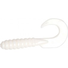 Приманка Yum Walleye grub 4" white