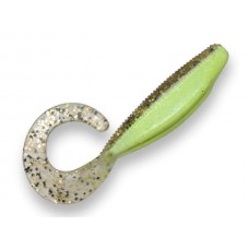 Приманка Zman твистер Curly tail streakz 4" space guppy 5шт