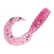 Приманка Zman твистер Grubz 2.5" electric pink 10шт