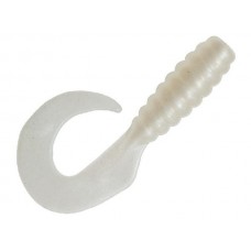 Приманка Zman твистер Grubz 2.5" shimmer pearl 10шт