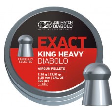 Пульки JSB Exact King Heavy 6.35мм 2,2гр 300шт