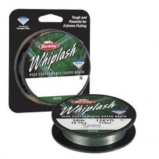 Шнур Berkley Whiplash green 110м 0,06мм