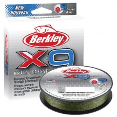 Шнур Berkley X9 lovis green 150м 0,17мм
