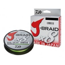 Шнур Daiwa J-Braid X8 0,16мм 150м chartreuse