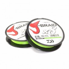 Шнур Daiwa J-Braid X8 0,18мм 150м chartreuse