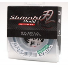 Шнур Daiwa Shinobi Braid Yellow 135m 0.18mm 25lb