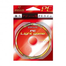 Шнур Raiglon PE light game 3 braid 150м PE 0,4/0,104мм