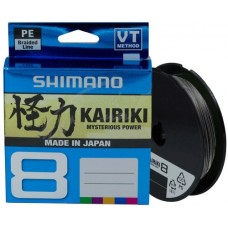 Шнур Shimano Kairiki 8 PE 150м 0,13мм зеленый 8,2кг
