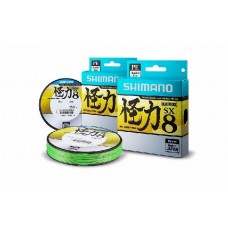 Шнур Shimano Kairiki PE SX8 150м 0,33мм зеленый 34,0кг