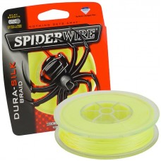 Шнур Spiderwire DuraSilk yellow 137m 0.10мм