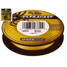 Шнур Spiderwire ultracast ultimate yellow 110м 0,17мм