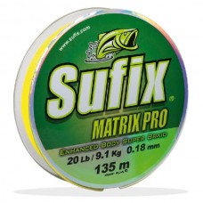 Шнур Sufix Matrix pro chartreuse 135м 0,38мм