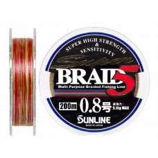 Шнур Sunline Braid 5 200m 0.8 0.148mm 5.1кг