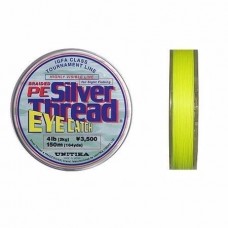 Шнур Unitika Braided PE Silver Thread eye catch 150м 0,104мм 2кг