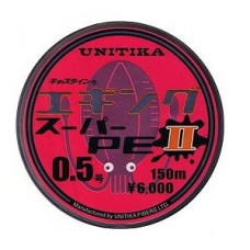 Шнур Unitika Eging super PE II 150м 0,117мм 3кг