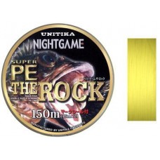 Шнур Unitika Nightgame PE rock 150м 0,235мм 12кг