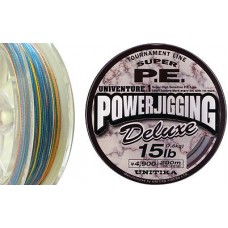 Шнур Unitika Univenture power jigging delux 200м 0,205мм 7.5кг