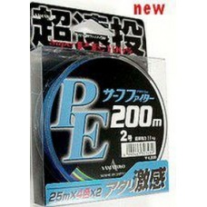 Шнур Yamatoyo Super PE 200м 1,2/0,160мм 8,0кг