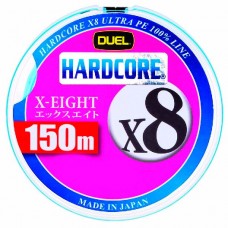 Шнур Yo-Zuri PE Hardcore X8 Eging 0.8/0.153мм 7.0кг 150м 3color